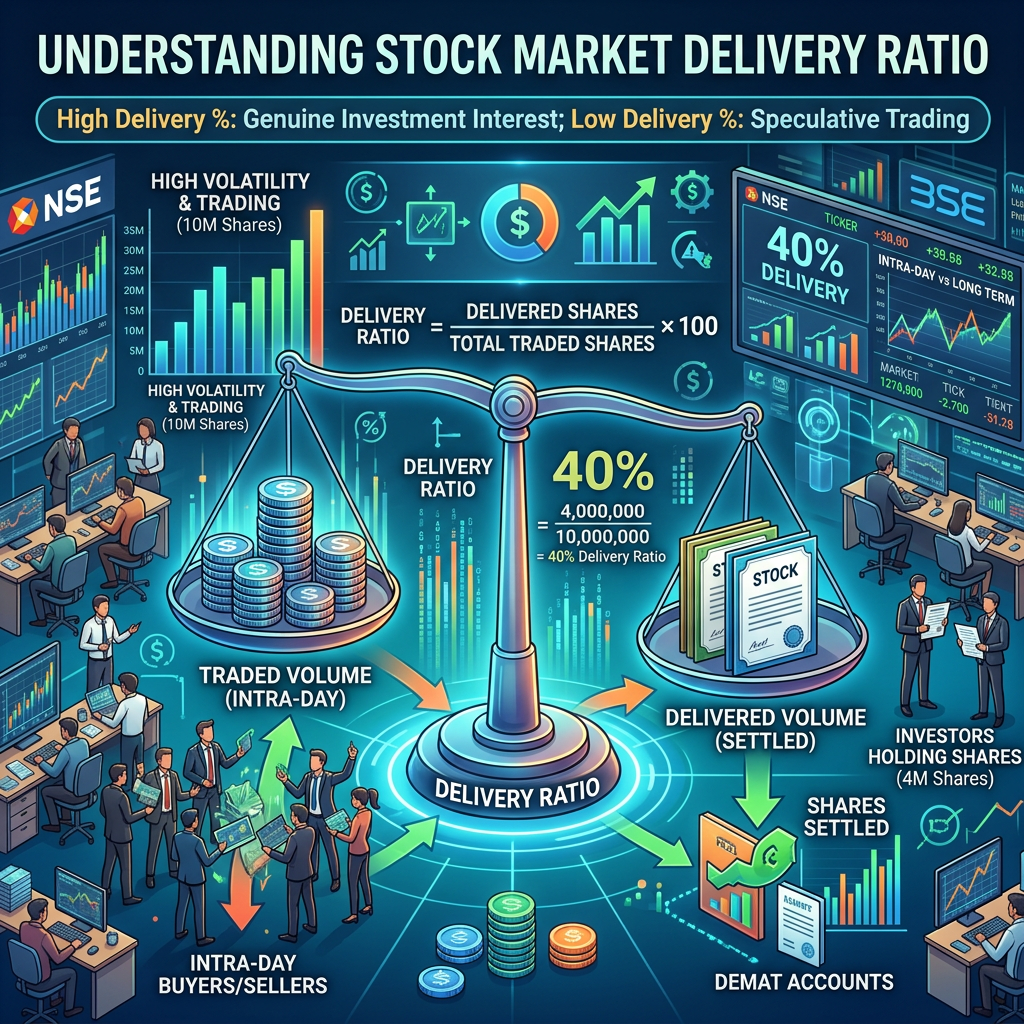 Understanding the Delivery Ratio: Separating Investor Conviction from Market&nbsp;Noise